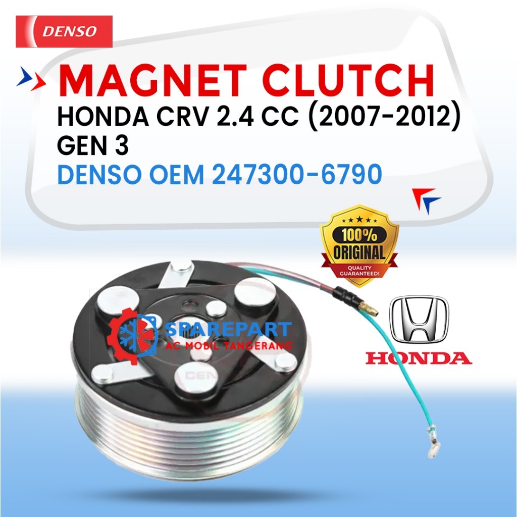 Magnet Clutch Honda CRV Gen 3 2. CC 2007-2012 247300-6790 – Denso OEM