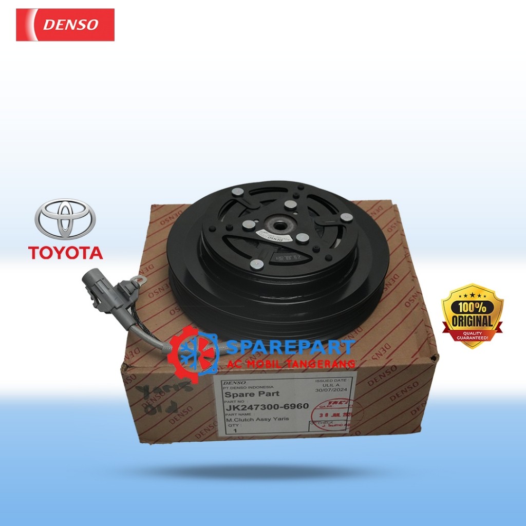 Magnet Clutch Toyota Toyota Yaris gen 2 (2007-2013), Vios (2006-2013) model lama 247300-6960 – Denso original