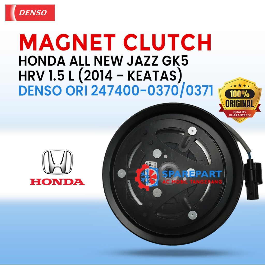 Magnet Clutch All New Jazz GK5 (2014 keatas) , HRV 1.5 L (2015 keatas) XI247400-0370/0371- Original Denso