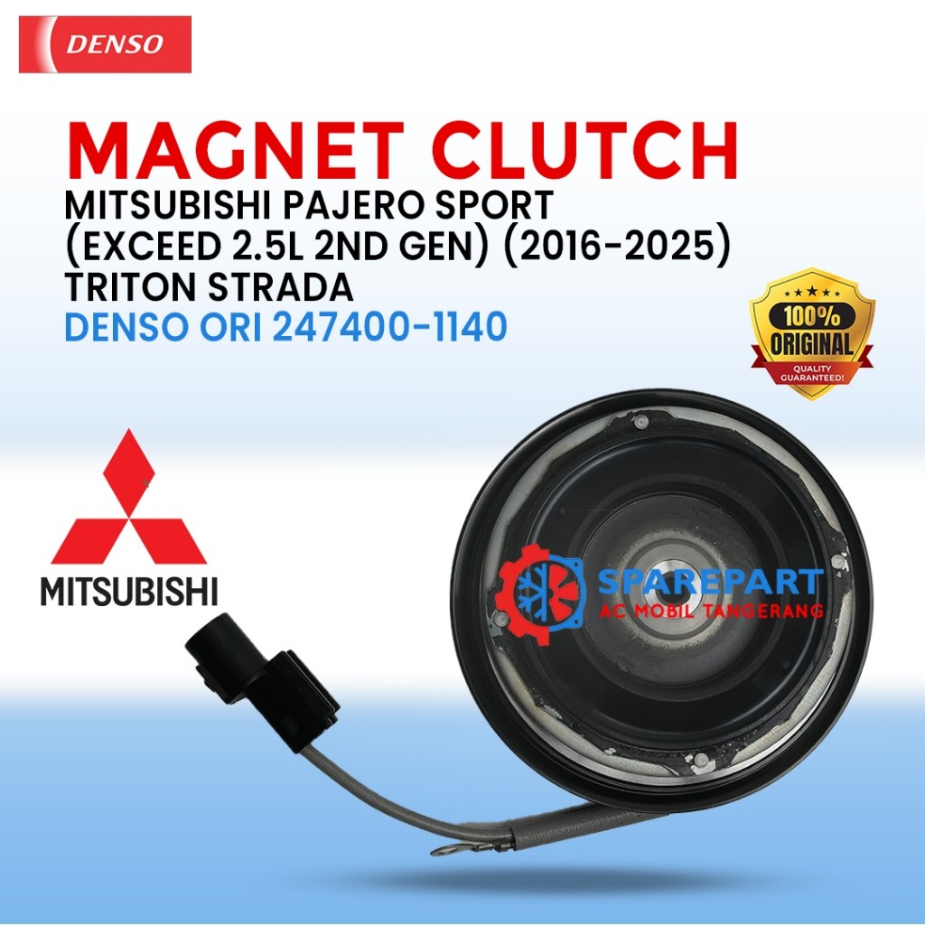 Magnet Clutch mitsubishi Pajero Sport (Exceed 2.5L 2nd Gen) (2016-2025) Triton Strada 247400-1140 – Denso Original