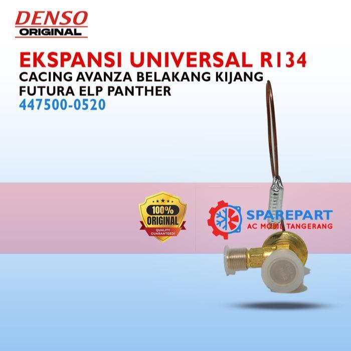 Expansi Valve AC Mobil Universal R134 Cacing Avanza Belakang Kijang Futura ELP Panther 447500-0520 – DENSO ORIGINAL