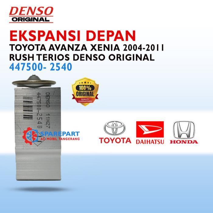 Expansion Valve Depan Toyota Avanza Xenia 2004-2011 Denso Original 447500- 2540