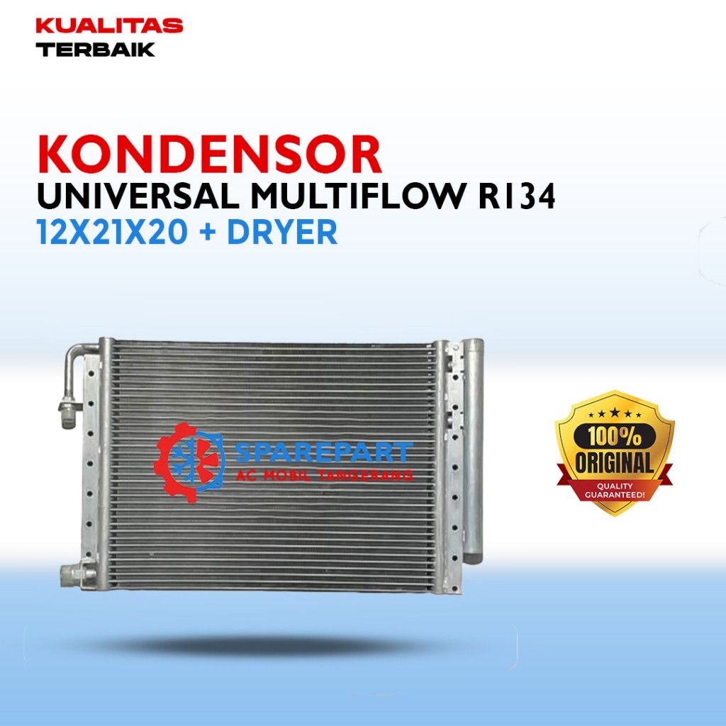 KONDENSOR AC UNIVERSAL MULTIFLOW DRYER DAN NO DRYER