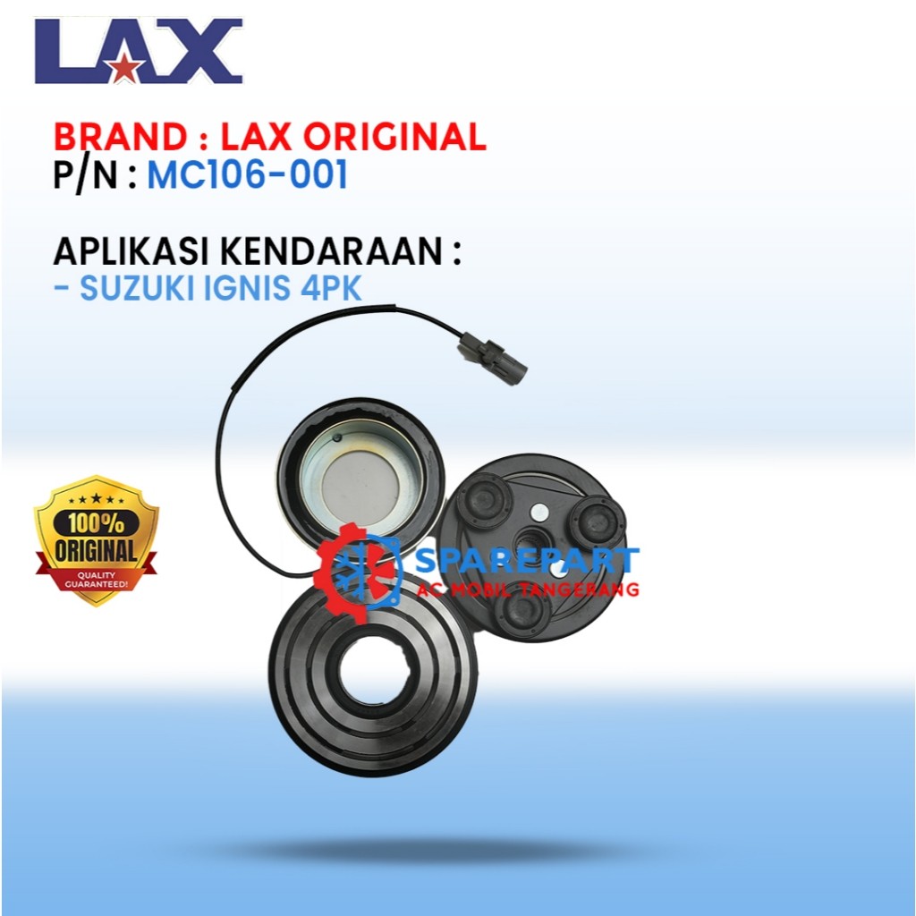 Magnet Clutch Suzuki IGNIS 4PK MC106-007 – Original LAX