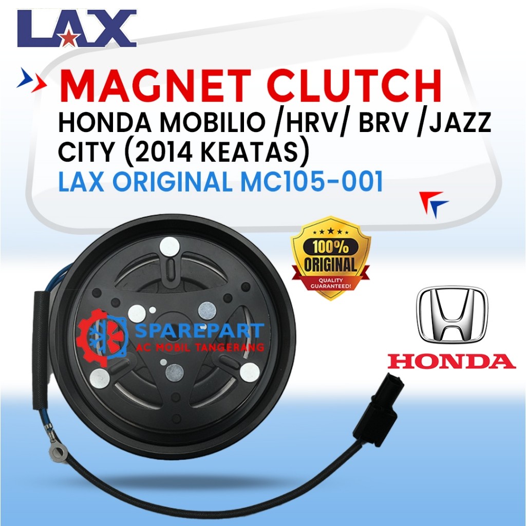 Magnet Clutch Honda Mobilio HRV BRV JAZZ CITY (2014 keatas) MC105-001 – Original Lax