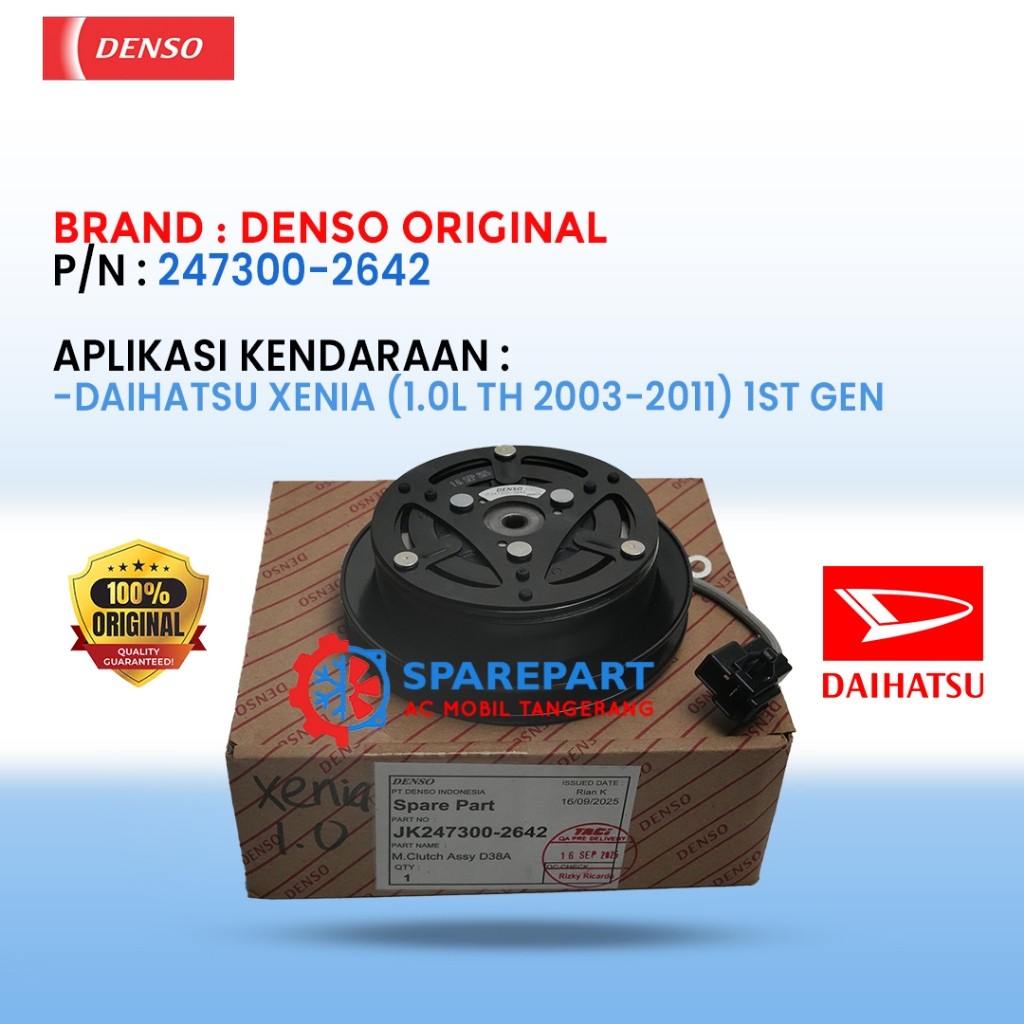 Magnet Clutch Xenia 1.0 2003-2011 GEN 1 Original Denso JK247300-2642