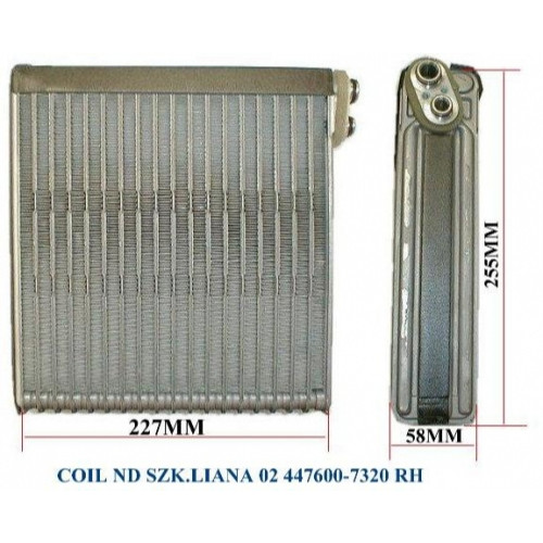 Evaporator Neo Baleno aerio NEXTG 447600-7320