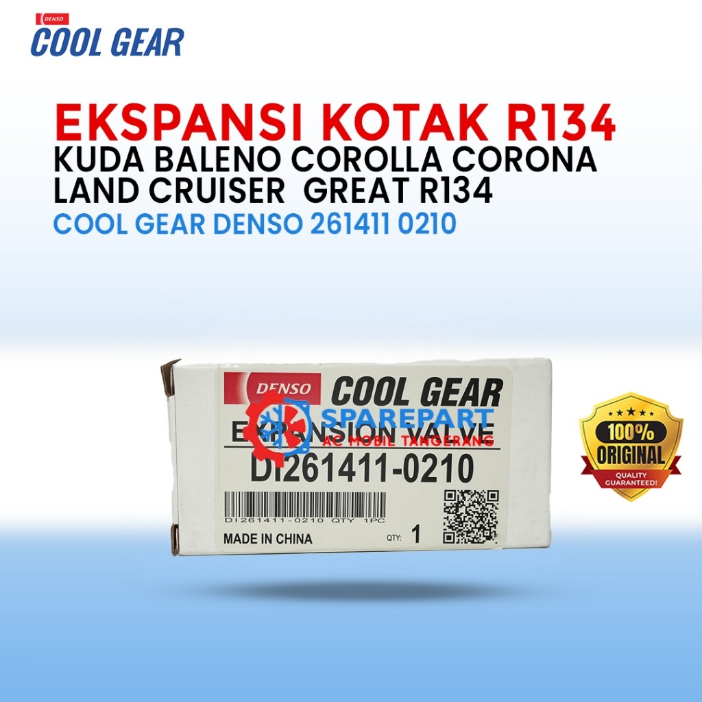 Expansi Kotak R134 Kuda Baleno Corolla Corona Land Cruiser Great R134 (DI261411 0210)