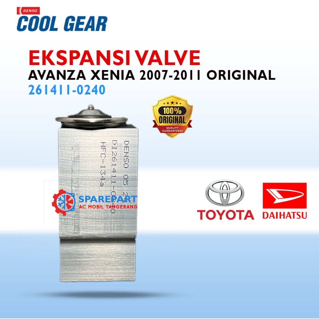 Expansion Valve Avanza XENIA 2007-2011 Original Denso Cool Gear DI261411-0240