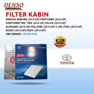 Filter Kabin AC Original Denso Cabin Air Filter/ Filter AC Original Denso Innova Fortuner 145520-4020