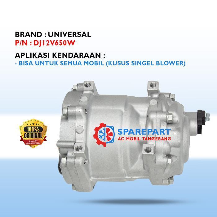 Kompresor AC Elektrik 12Volt (Compressor AC Electric Untuk SEMUA MOBIL) DJ12V650W
