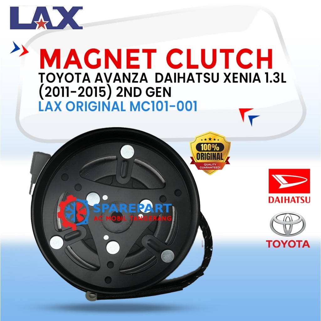 Magnet Clutch Toyota Avanza Daihatsu Xenia 1.3L (2011-2015) 2nd Gen MC101-001 – Original LAX