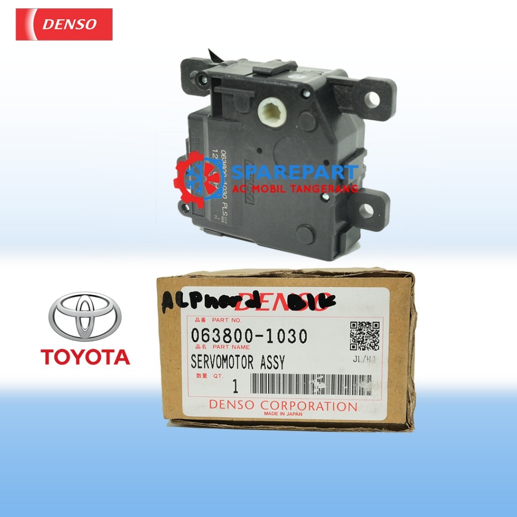 SERVO MOTOR BELAKANG LUAR TOYOTA ALPHARD VELLFIRE LEXUS VOXY PRADO DENSO ASLI 063800-1030