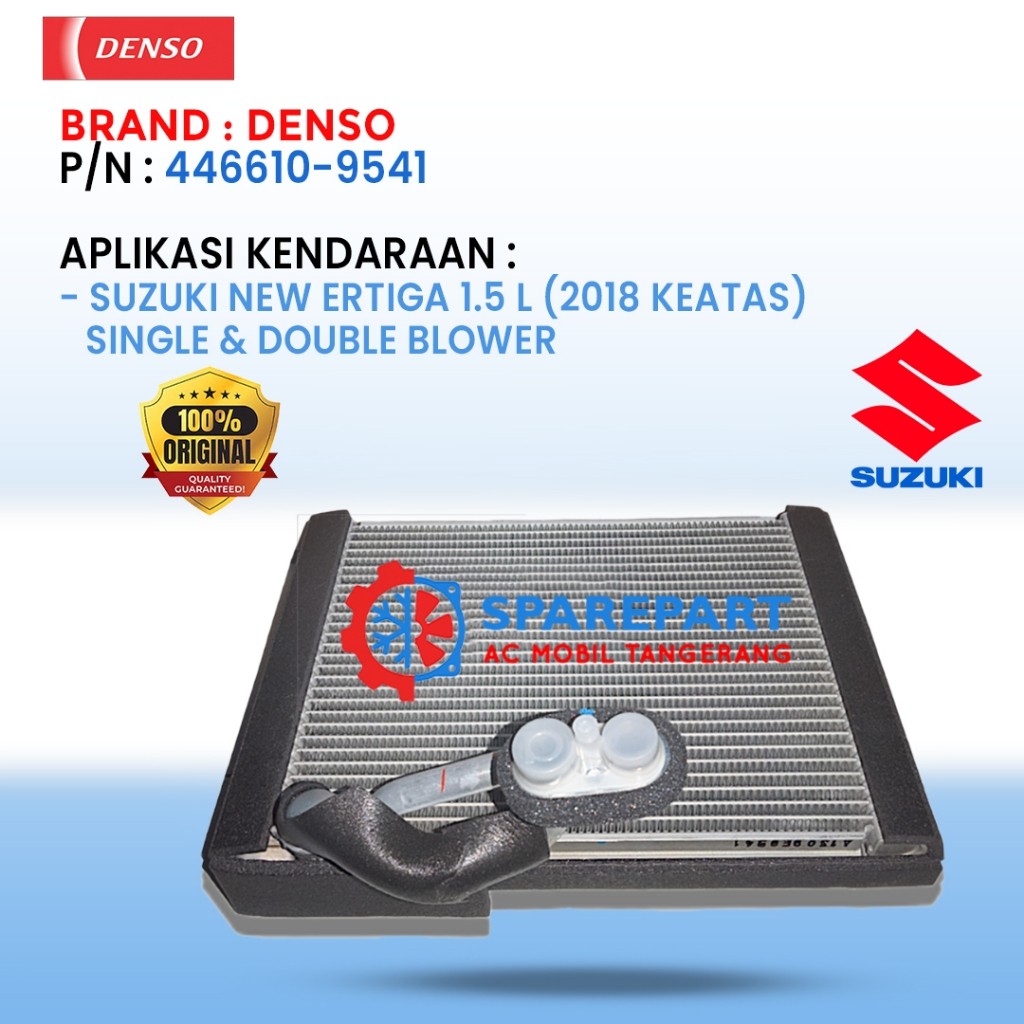 EVAPORATOR AC Mobil Suzuki Ertiga 1.5 L (2018 Keatas) ORIGINAL DENSO 446610-9541