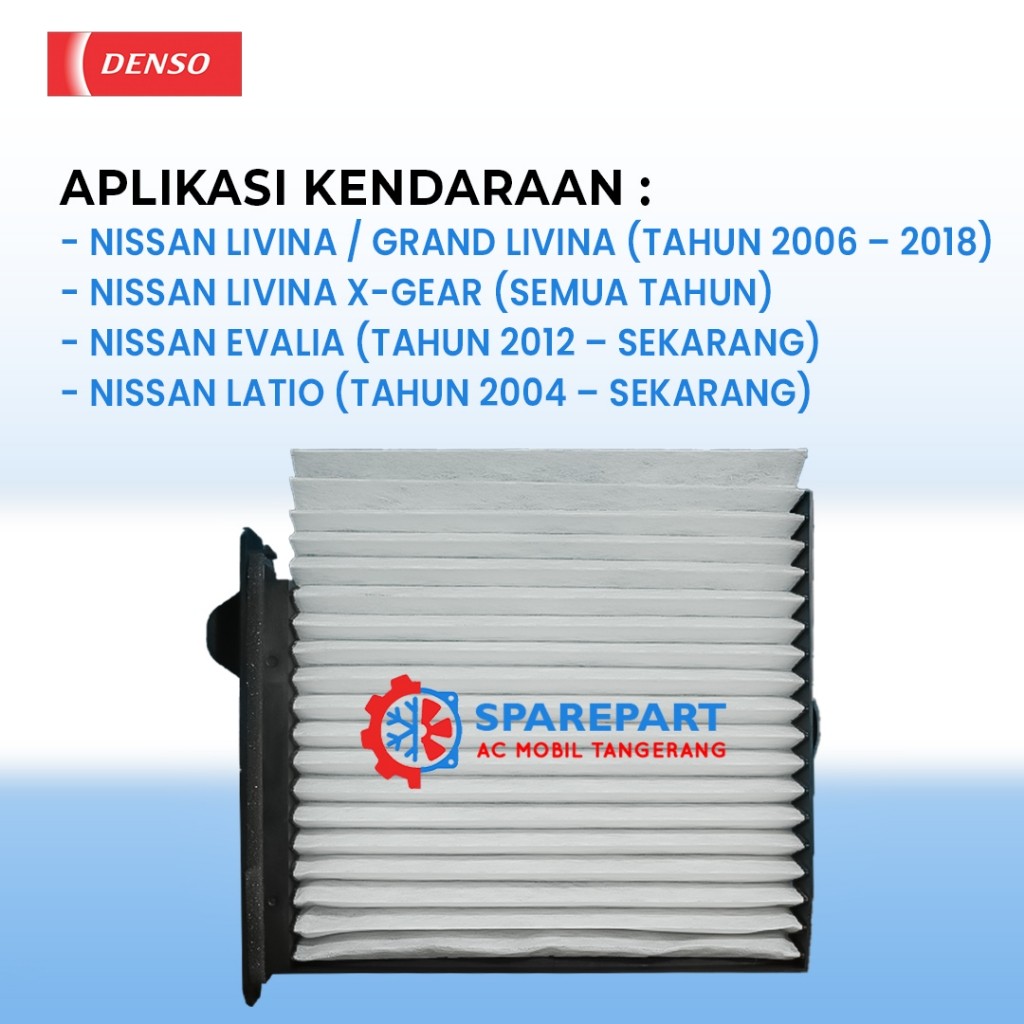 FILTER KABIN FILTER UDARA AC LIVINA X-GEAR 145520-4100 DENSO ORI