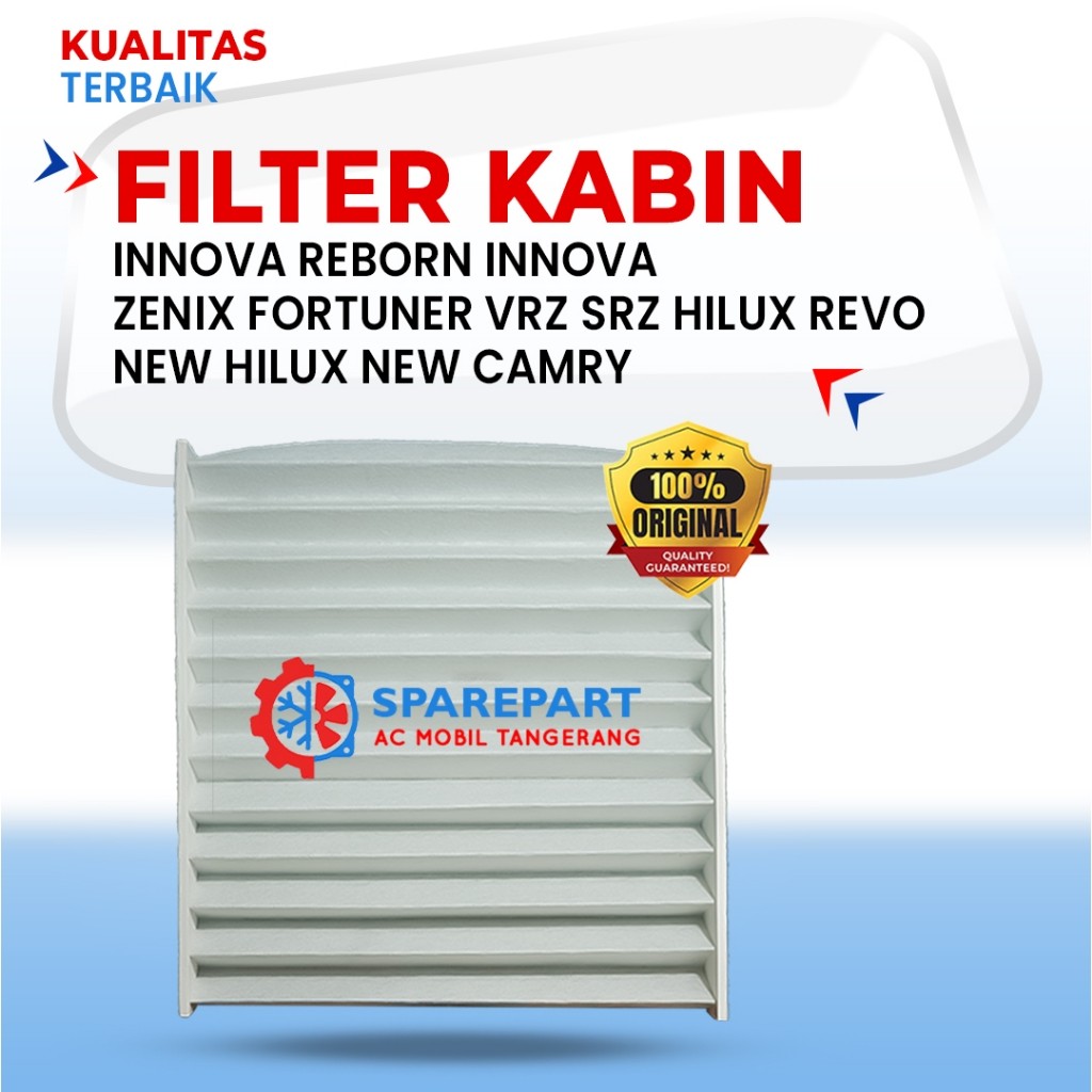 FILTER AC KABIN INNOVA REBORN INNOVA ZENIX FORTUNER VRZ SRZ HILUX REVO NEW HILUX NEW CAMRY