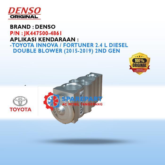 Expansion Valve Innova 2.4 L Diesel Double Blower 2015 keatas 2nd Gen Original Denso 447500-4861