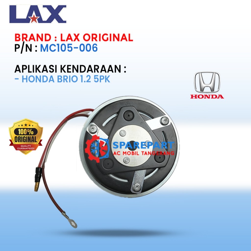 Magnet Clutch Honda Brio 1,2 5PK MC105-006 – Original LAX