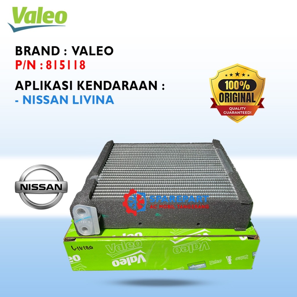 Evaporator NISSAN LIVINA VALEO ORIGINAL 815118