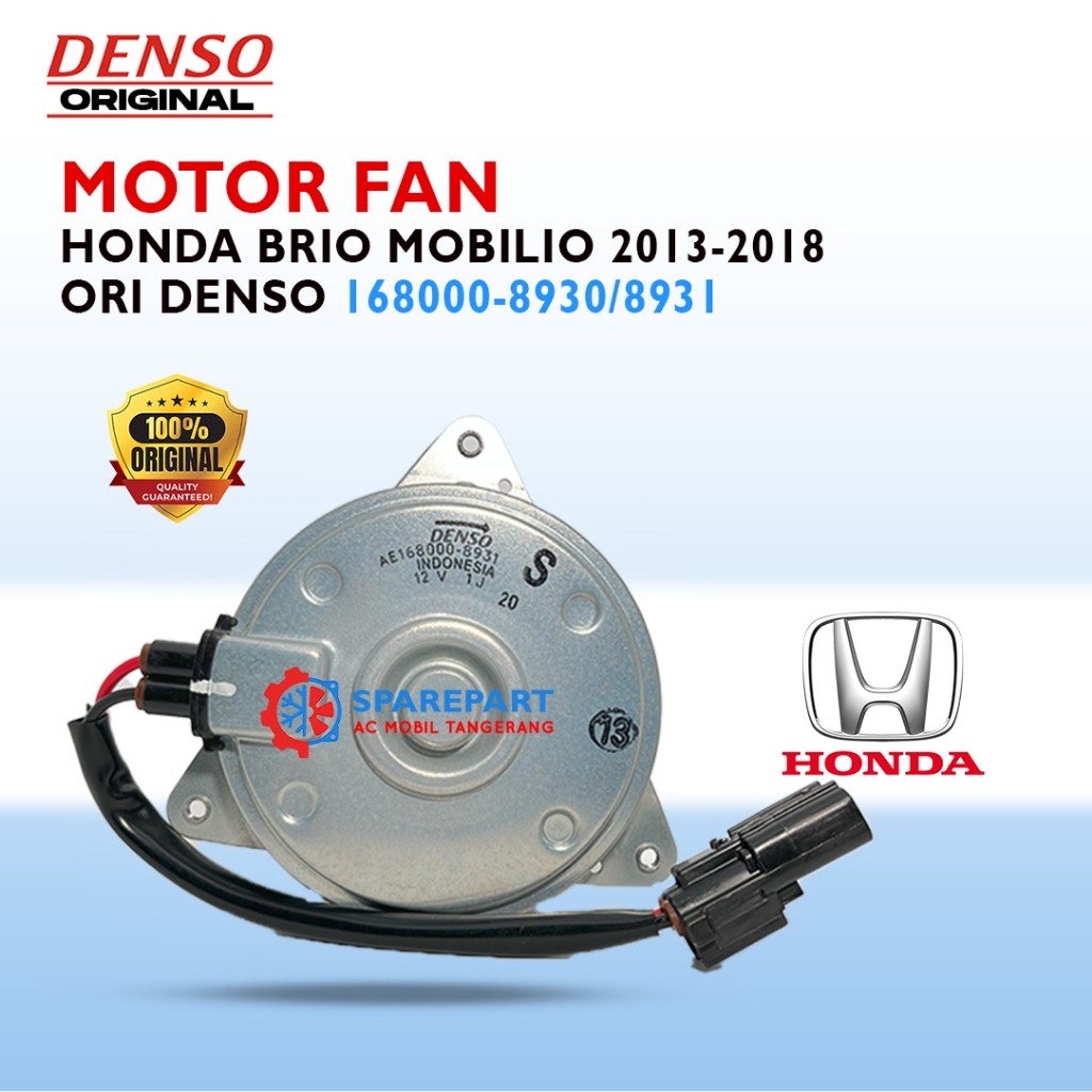 Motor fan AC Brio Mobilio 2013-2018 ORI Denso AE168000-8930/8931