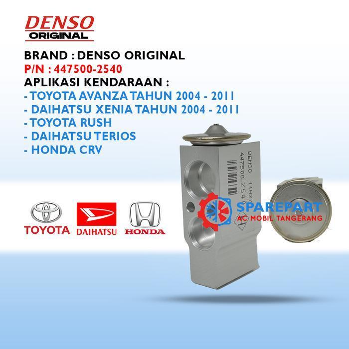 Expansion Valve Depan Toyota Avanza Xenia 2004-2011 Denso Original 447500- 2540