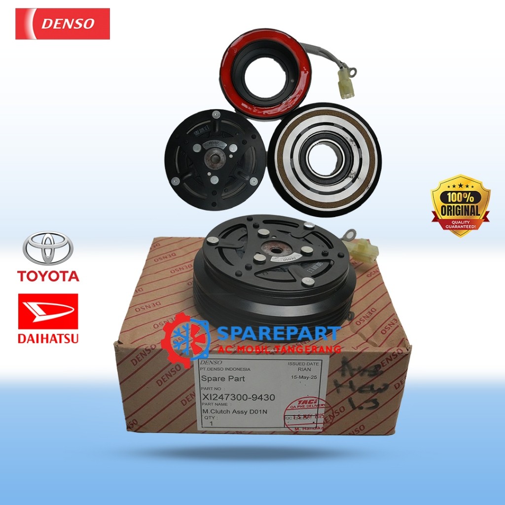 Magnet Clutch Toyota Avanza Daihatsu Xenia 1.3L (2011-2015) 2nd Gen 247300-9430 – Original Denso