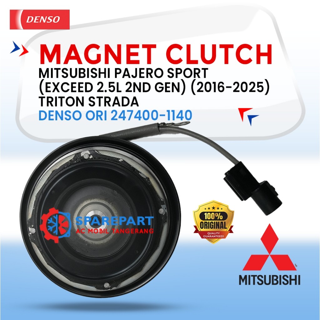 Magnet Clutch mitsubishi Pajero Sport (Exceed 2.5L 2nd Gen) (2016-2025) Triton Strada 247400-1140 – Denso Original