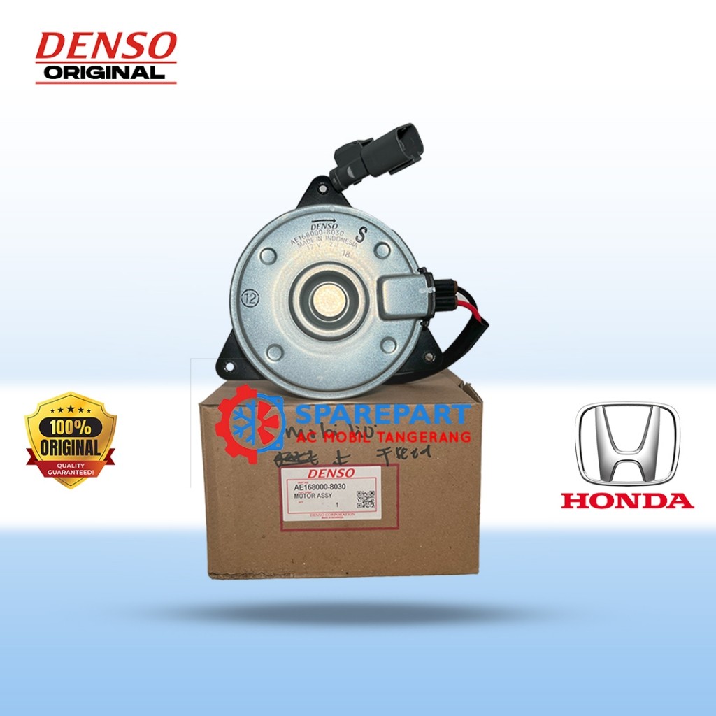 MOTOR FAN ALL NEW CRV (2007-2012) GEN3 CIVIC (2006-2012) Accord 2.4 CM Gen 8 (2008-2012) DENSO AE168000-8030