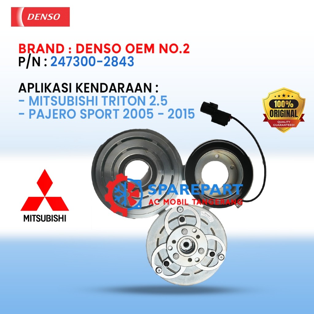 Magnet Clutch MITSUBISHI PAJERO SPORT 1PK 2843- DENSO OEM