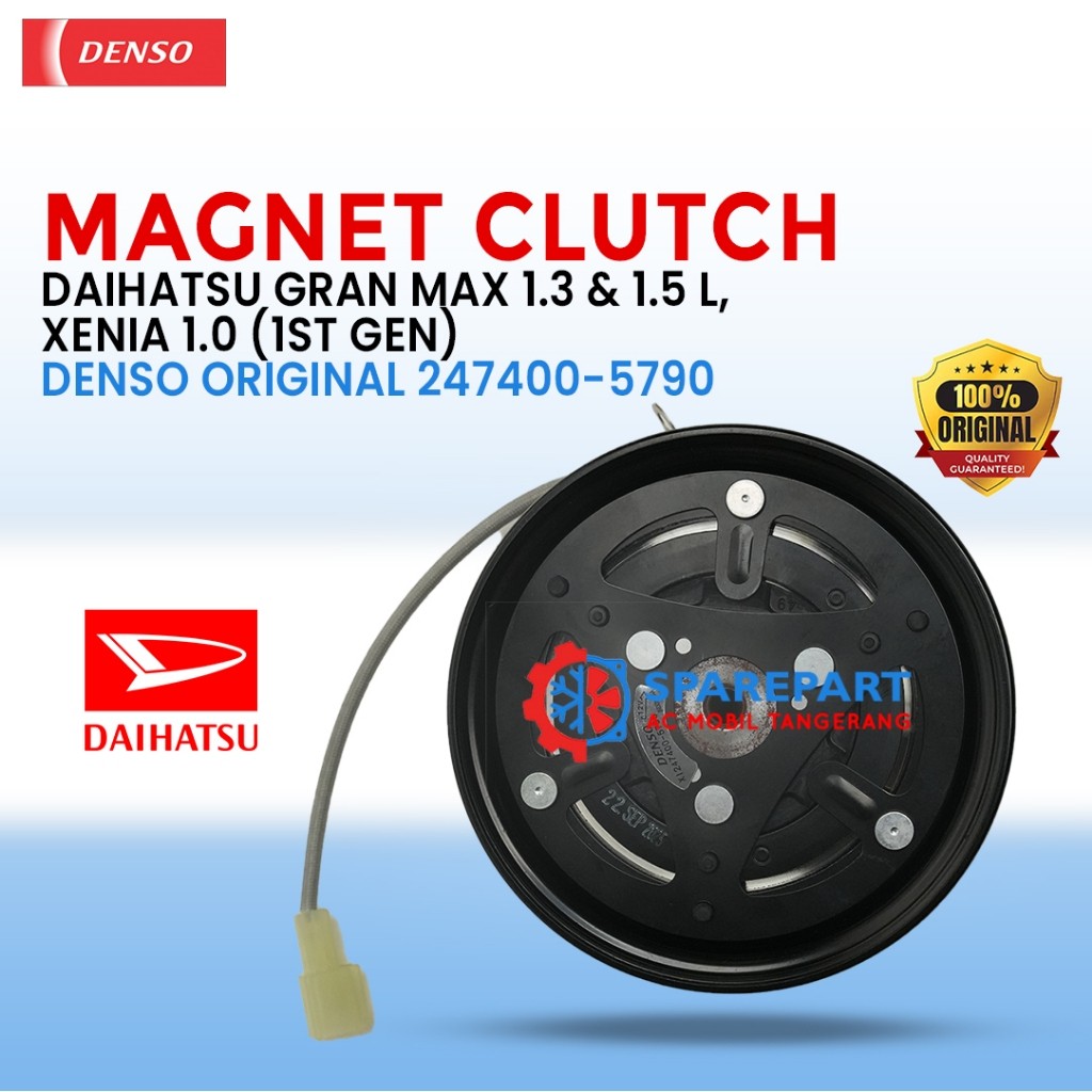 Magnet Clutch Daihatsu Gran Max 1.3 & 1.5 L, Xenia 1.0 (1st Gen) 247400-5790 – Denso Original