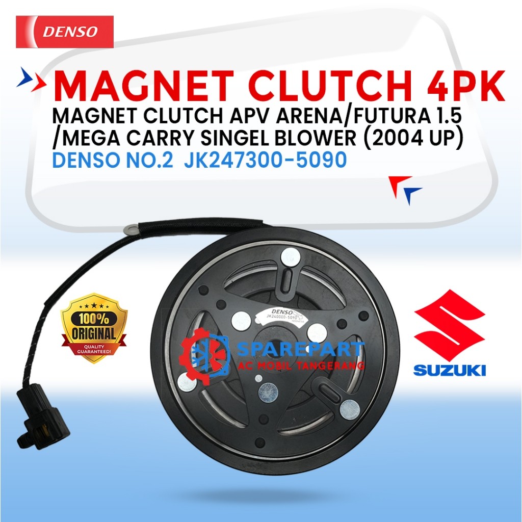 Magnet Clutch APV Arena Singel Blower (2004 up) FUTURA 1.5MEGA CARRY Denso No.2 JK247300-5090