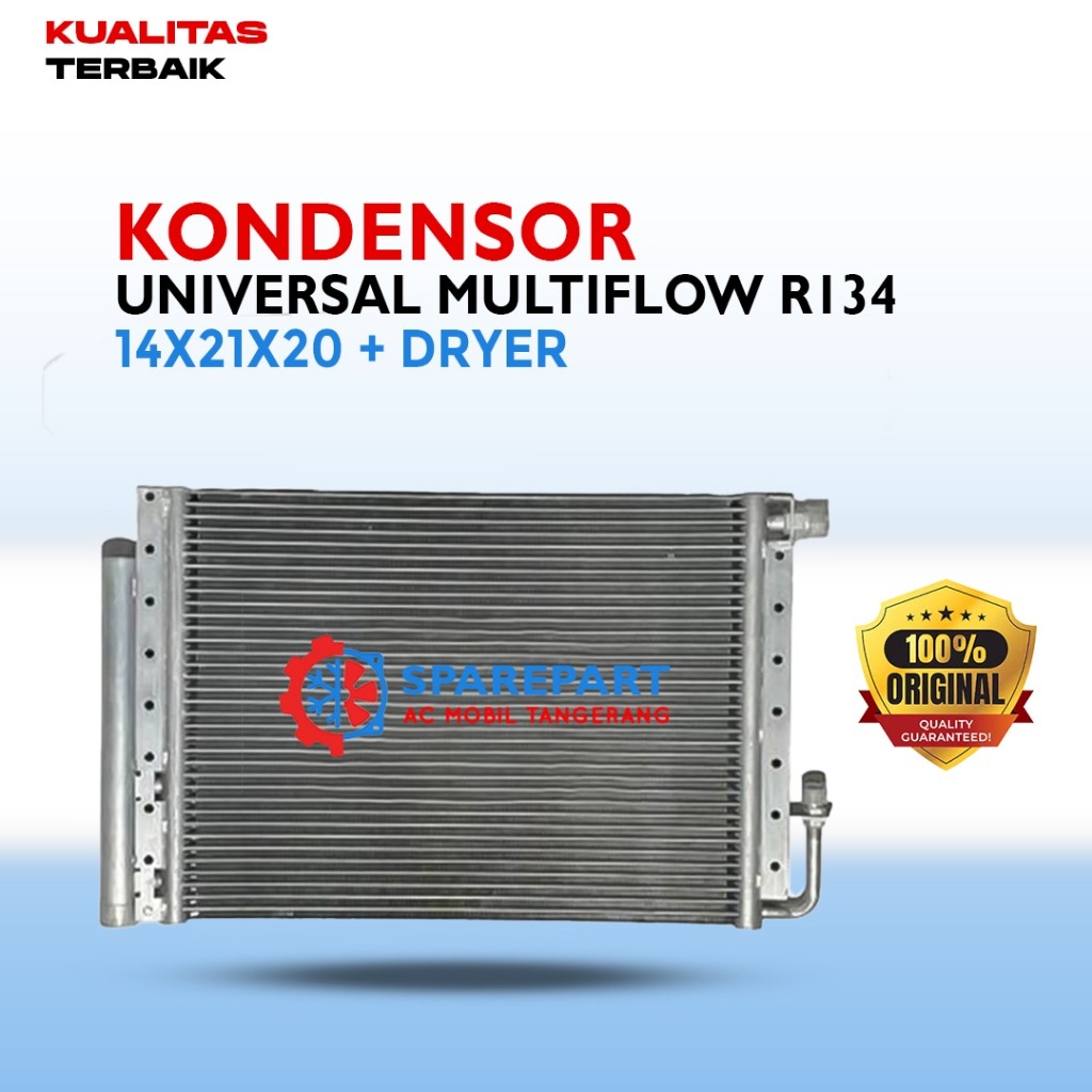 KONDENSOR AC UNIVERSAL MULTIFLOW DRYER DAN NO DRYER