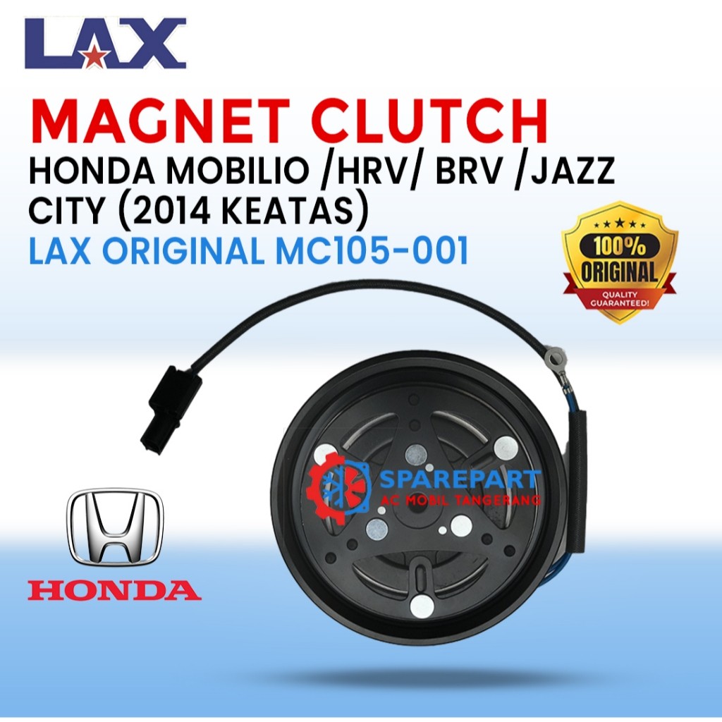 Magnet Clutch Honda Mobilio HRV BRV JAZZ CITY (2014 keatas) MC105-001 – Original Lax