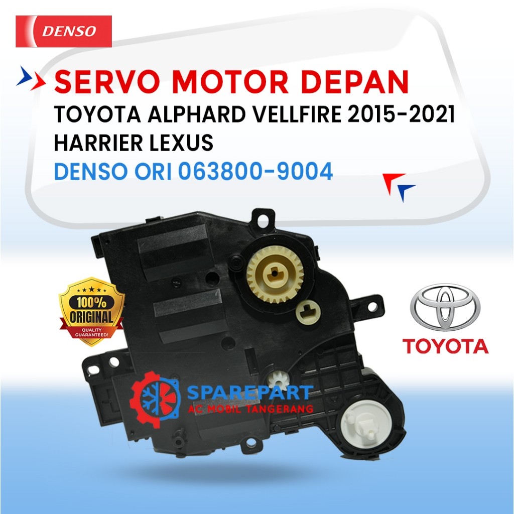 SERVO MOTOR DEPAN TOYOTA ALPHARD VELLFIRE LEXUS 2015-2021 HARRIER DENSO ASLI 063800-9004