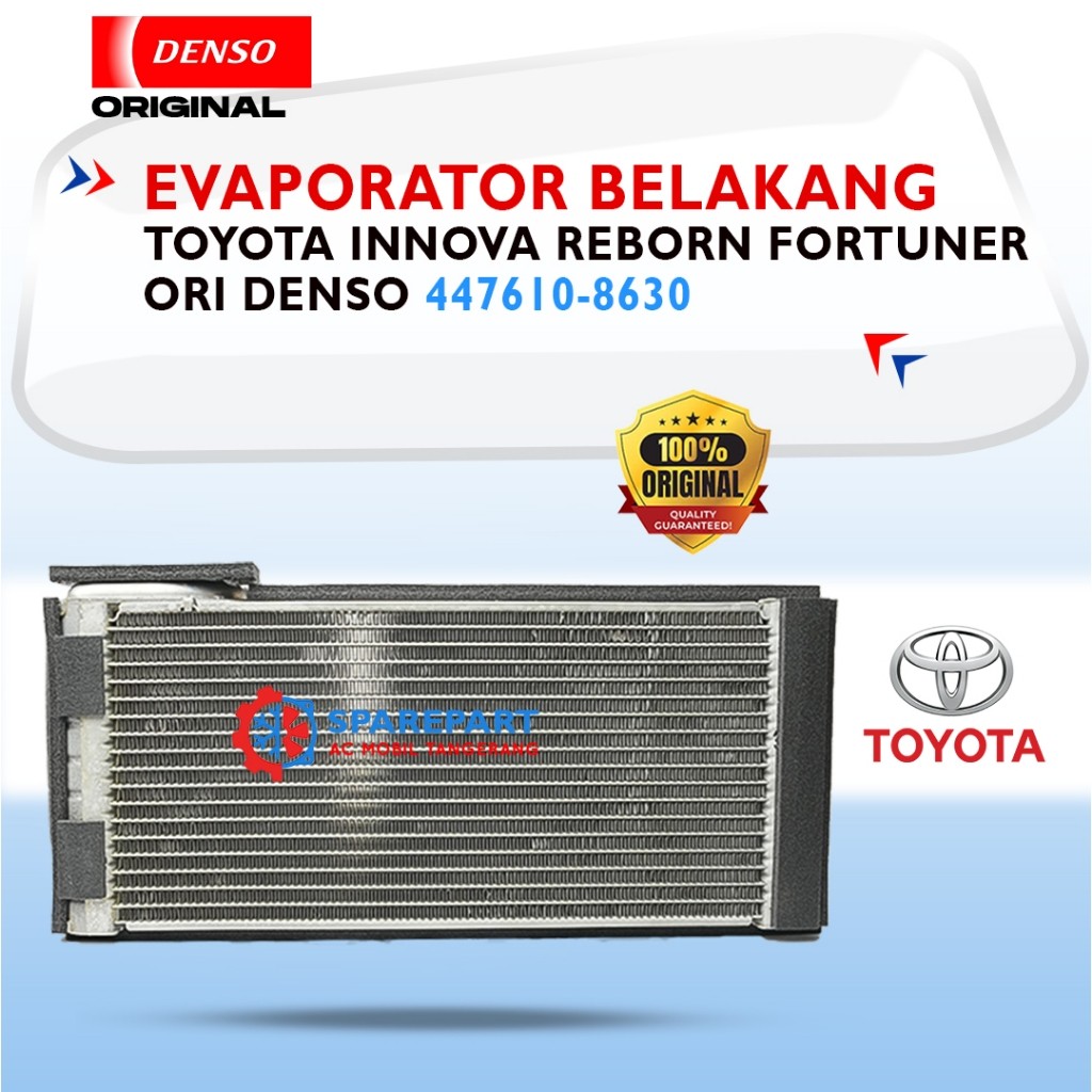EVAPORATOR BELAKANG INNOVA REBORN FORTUNER ORIGINAL DENSO (JK447610-8630)