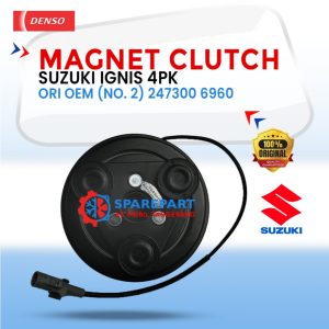 Magnet Clutch Suzuki IGNIS 4PK JK247300 6960 – ORI OEM DENSO