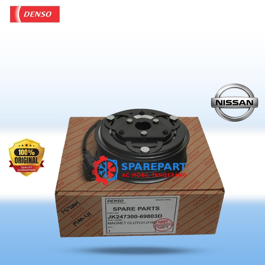 Magnet Clutch Nissan March Evalia Grand Livina L11 JUKE 7PK (2013-2019) 247300-6980 – Denso OEM