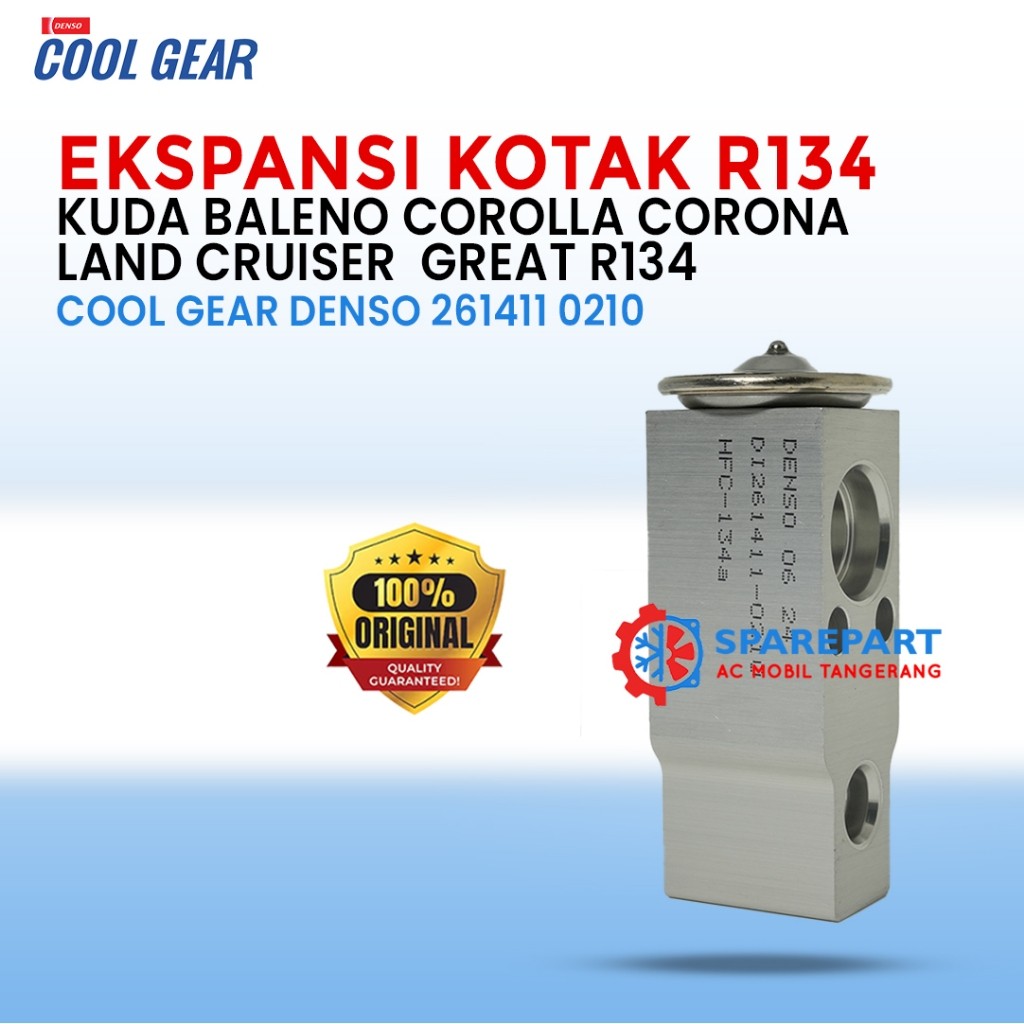 Expansi Kotak R134 Kuda Baleno Corolla Corona Land Cruiser Great R134 (DI261411 0210)