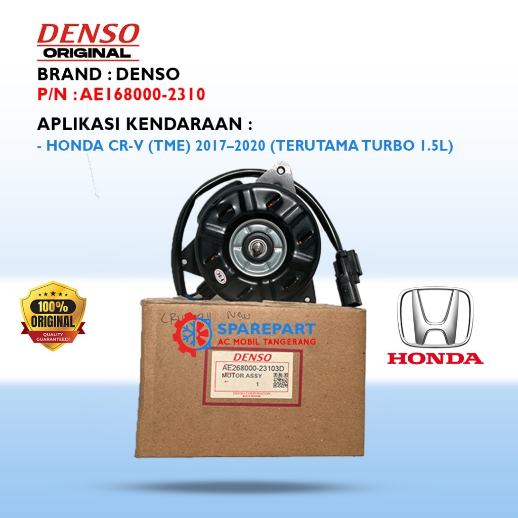 Motor Fan Kondensor Honda CR-V 2017-2020 AE268000-2310