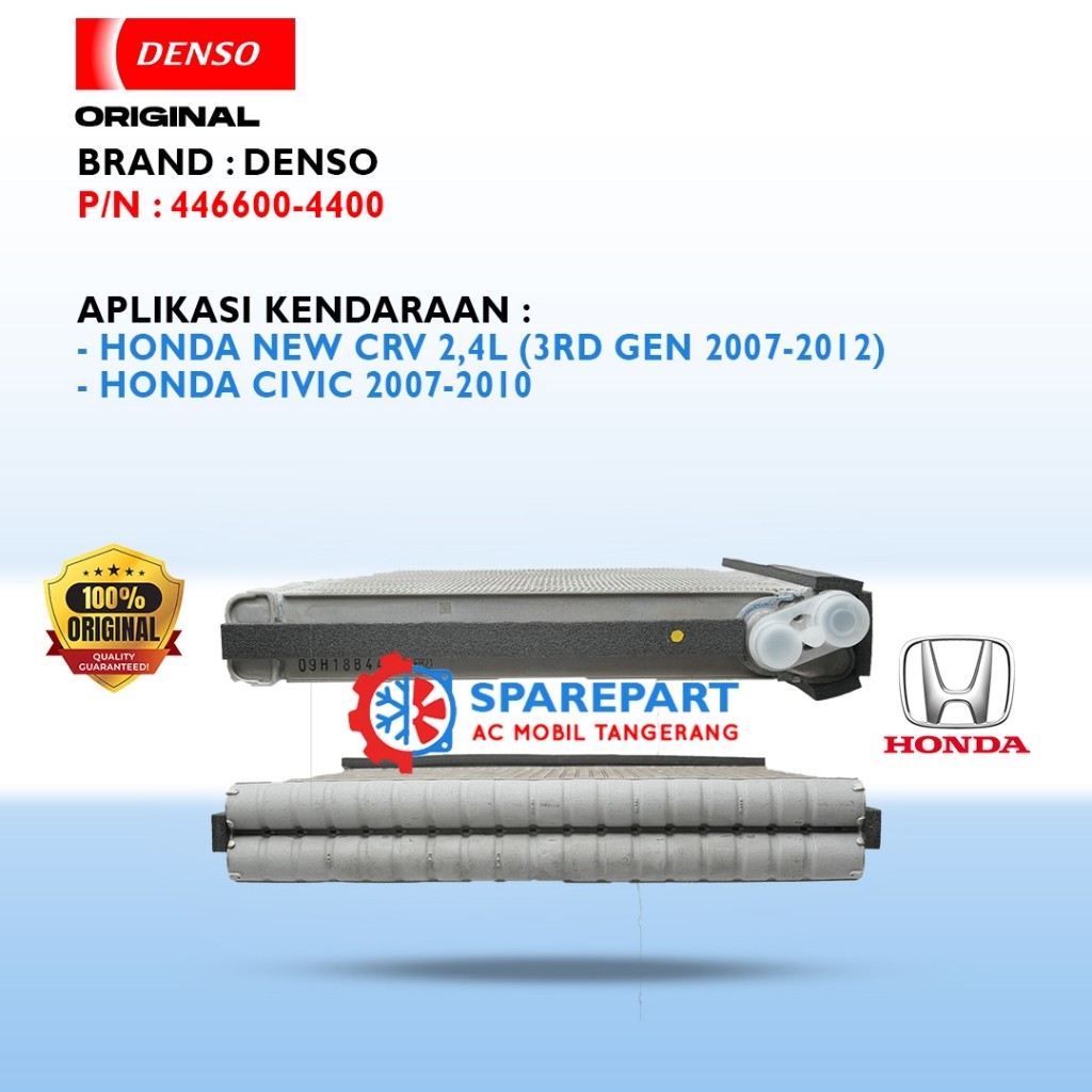 APORATOR AC HONDA NEW CRV CIVIC ORIGINAL DENSO 446600-4400