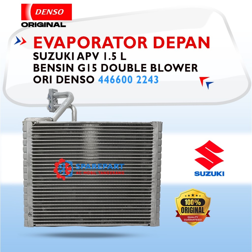 EVAPORATOR SUZUKI APV 1.5 L BENSIN G15 DOUBLE BLOWER DEPAN DENSO (TG446600-2243AM)