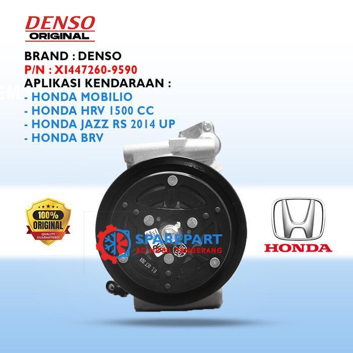 Kompresor Cluthc Honda Mobilio HRV 1500CC – BRV – BRIO – JAZZ RS – 441760-8444 Original Denso