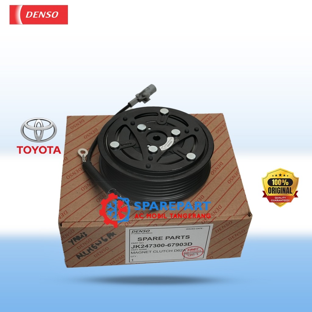 Magnet Clutch Toyota Yaris all new 6PK 247300-6790 – Denso OEM