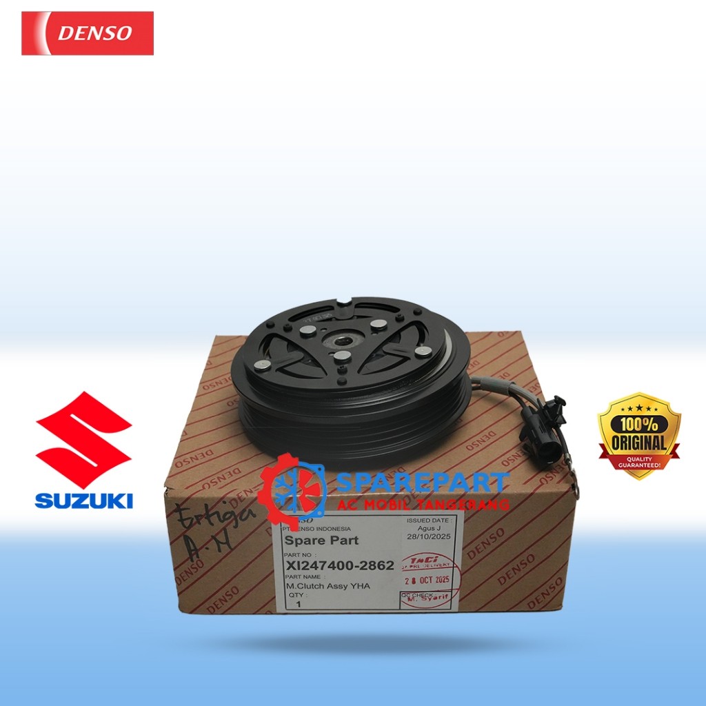 Magnet Clutch Suzuki ERTIGA 1.5 2018-NOW DOUBLE BLOWER DENSO XI247400-2862- Original Denso