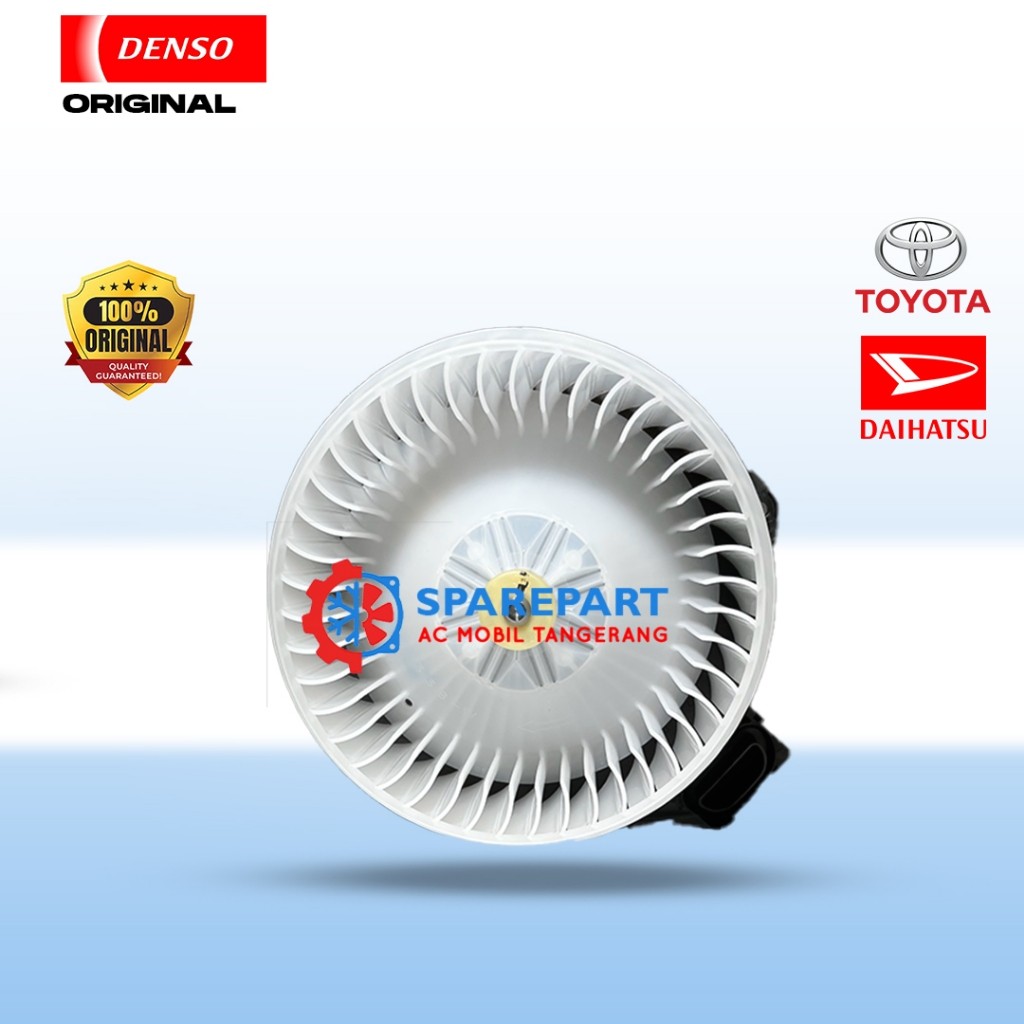 Motor Blower + Resistor Toyota Avanza Camry New 2008 / Altis 2015 / Nav 1 2015 / Alphard 2009 Ori Denso 116340 7910/8050
