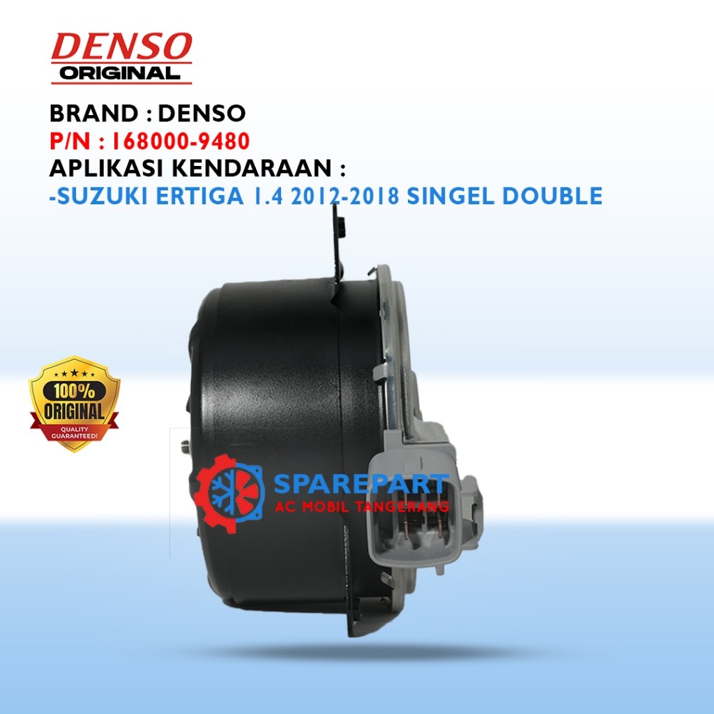 Motor Fan suzuki Ertiga 2012-2018 Original Denso 168000-9480