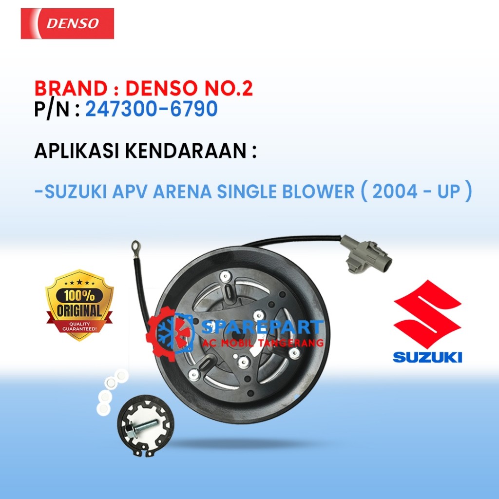 Magnet Clutch APV Arena Singel Blower Denso JK247300-6790