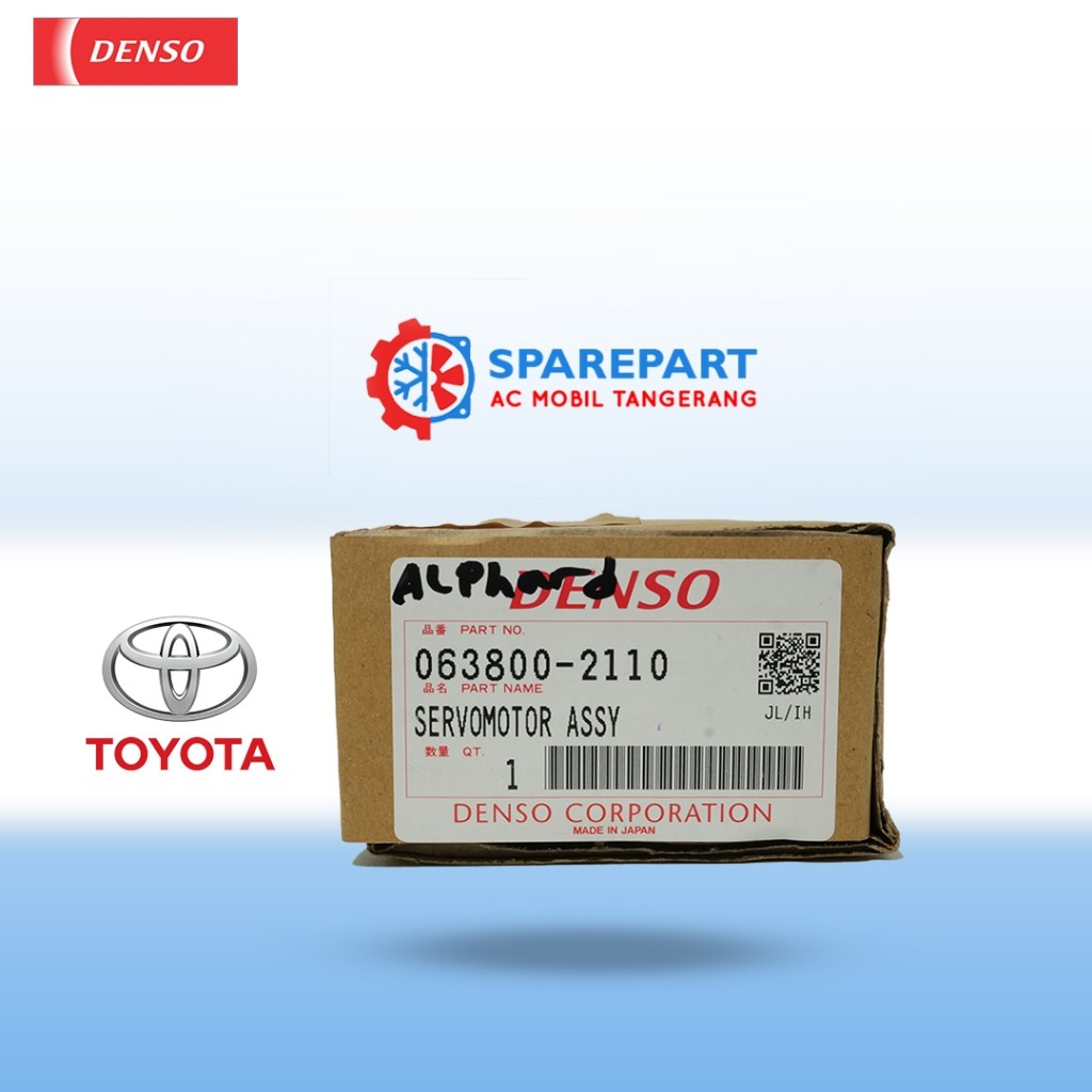 SERVO MOTOR BELAKANG TOYOTA ALPHARD VELLFIRE LEXUS VOXY PRADO DENSO ASLI 063800-2110