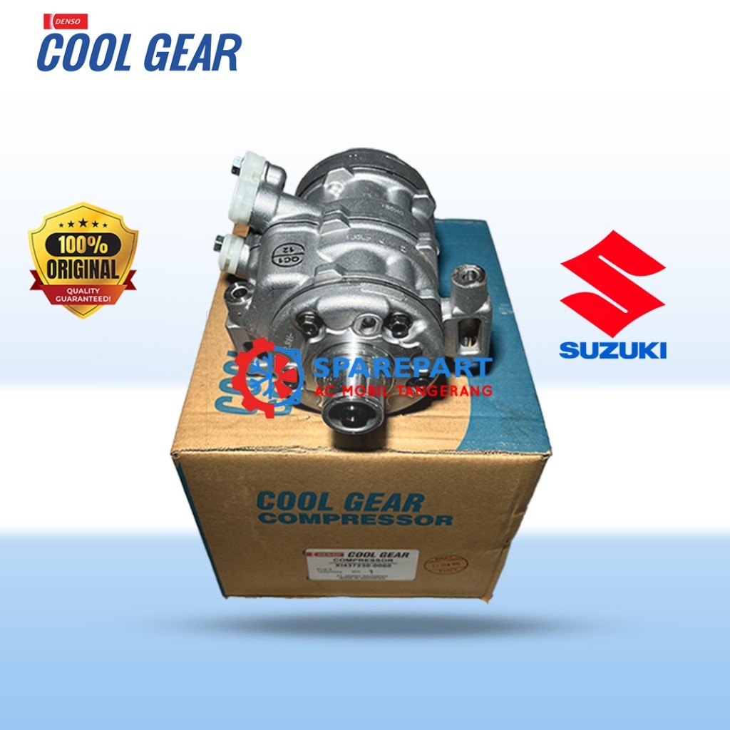 Kompresor AC Ertiga Double Blower (2012-2018) 1.4L – K14B YL8 Original Denso Cool Gear 437230-0060