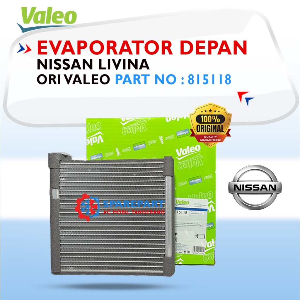Evaporator NISSAN LIVINA VALEO ORIGINAL 815118